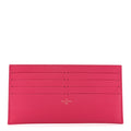 Louis Vuitton Calfskin Felicie Card Holder Insert Fuchsia