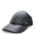 Gucci GG Supreme Monogram Baseball Hat M 58 Black