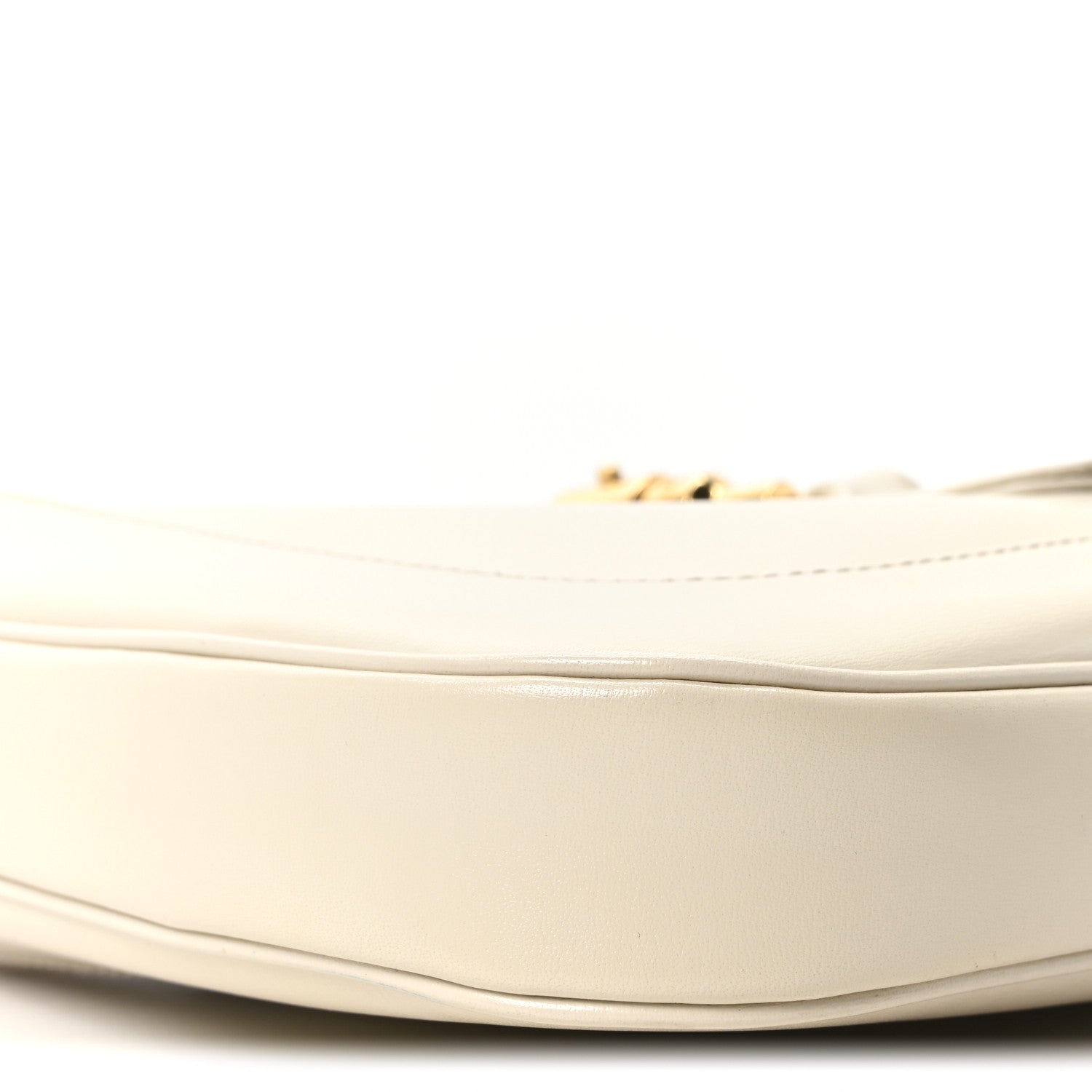 Gucci Boarded Dyana Lux Calfskin Small Jackie 1961 Hobo Mystic White