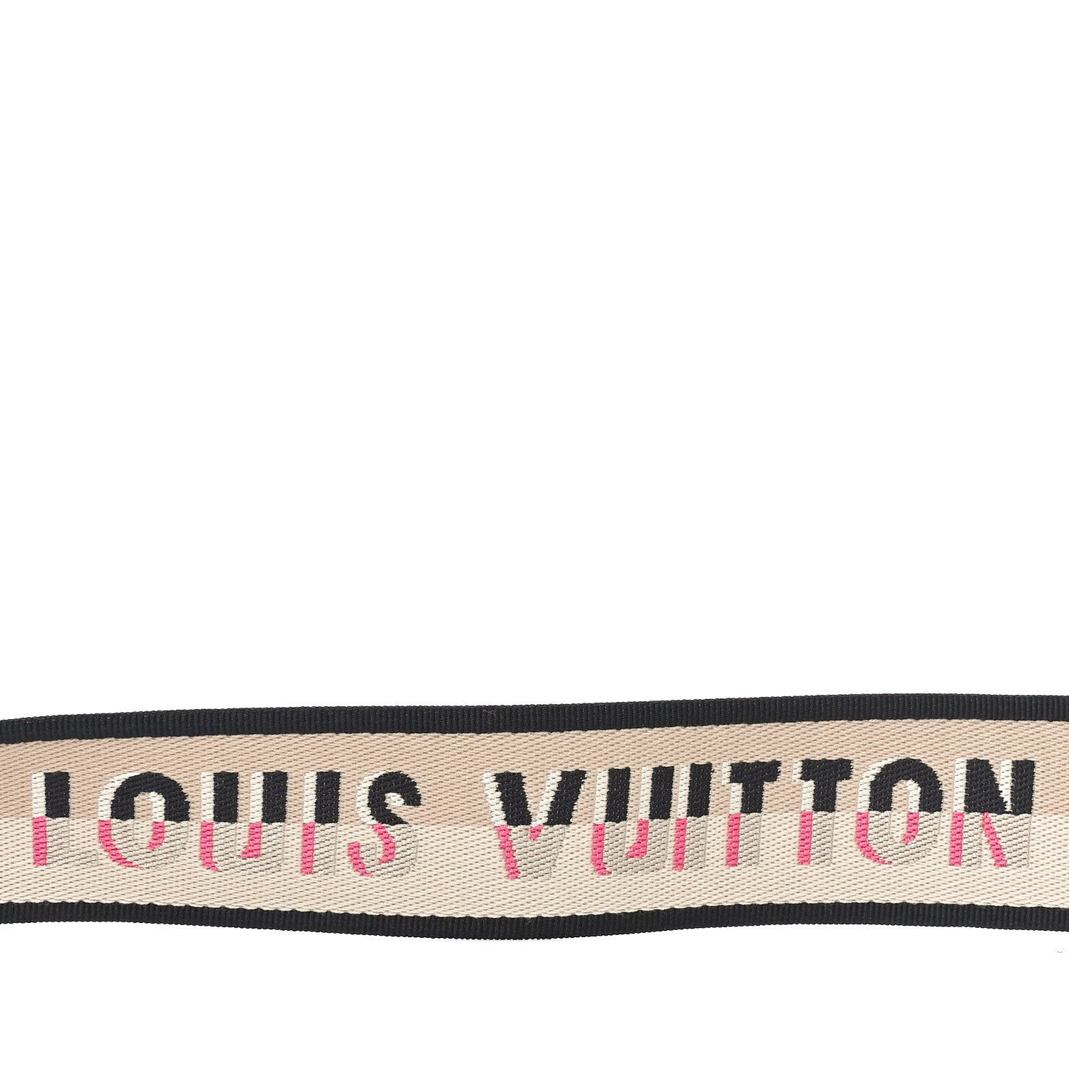 Louis Vuitton Jacquard Speedy Bandouliere 20 Shoulder Strap Black