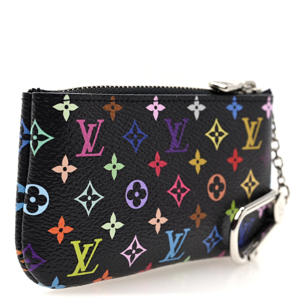 Louis Vuitton LV X TM Monogram Multicolor Key Pouch Black