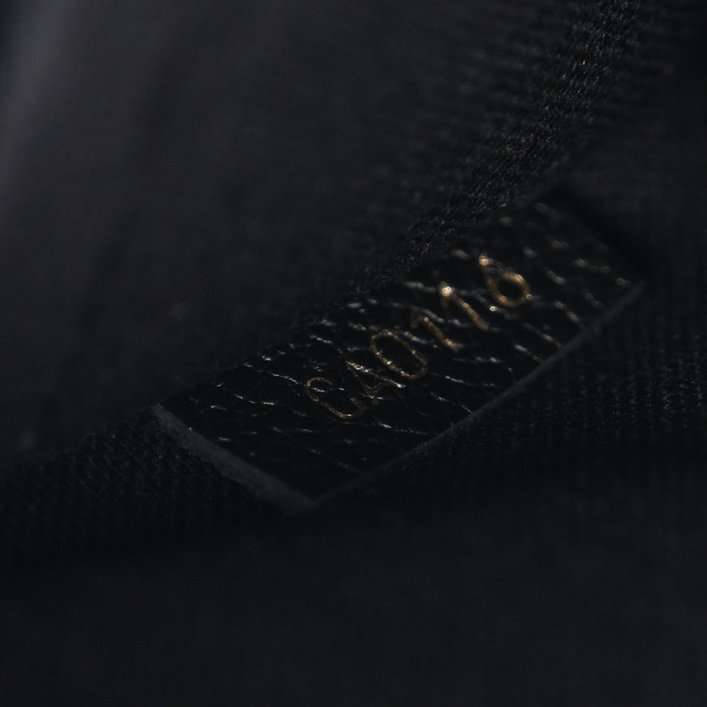 Louis Vuitton Monogram Pallas Clutch Black