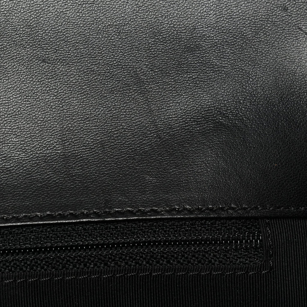 Chanel Lambskin Quilted New Medium Boy Flap Black