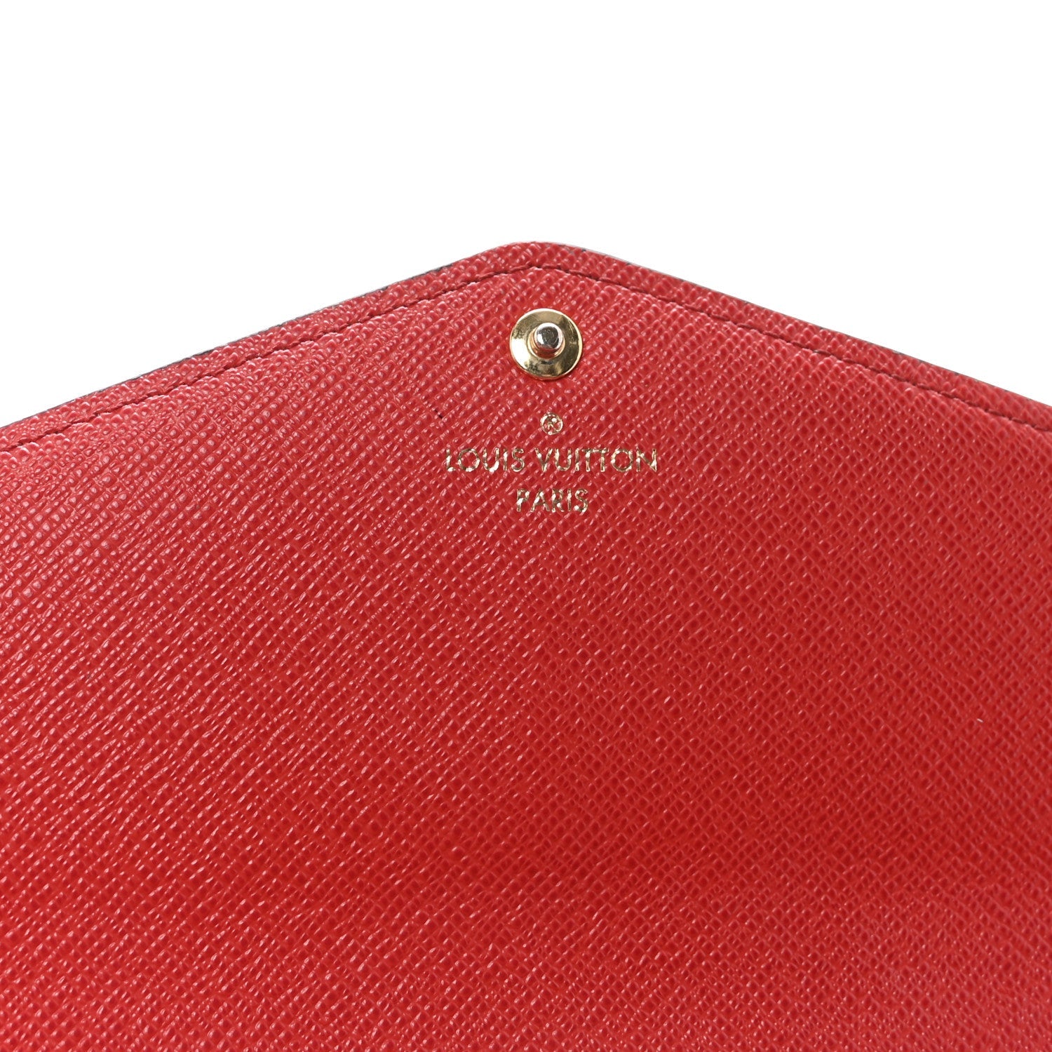 Louis Vuitton Monogram Sarah Wallet NM Coquelicot