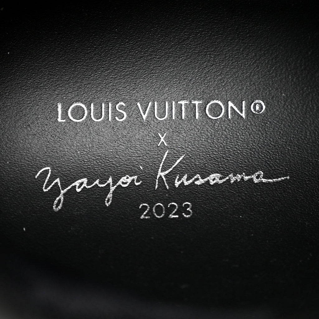 Louis Vuitton X YK Calfskin Patent Monogram Archlight Sneakers 37 Black