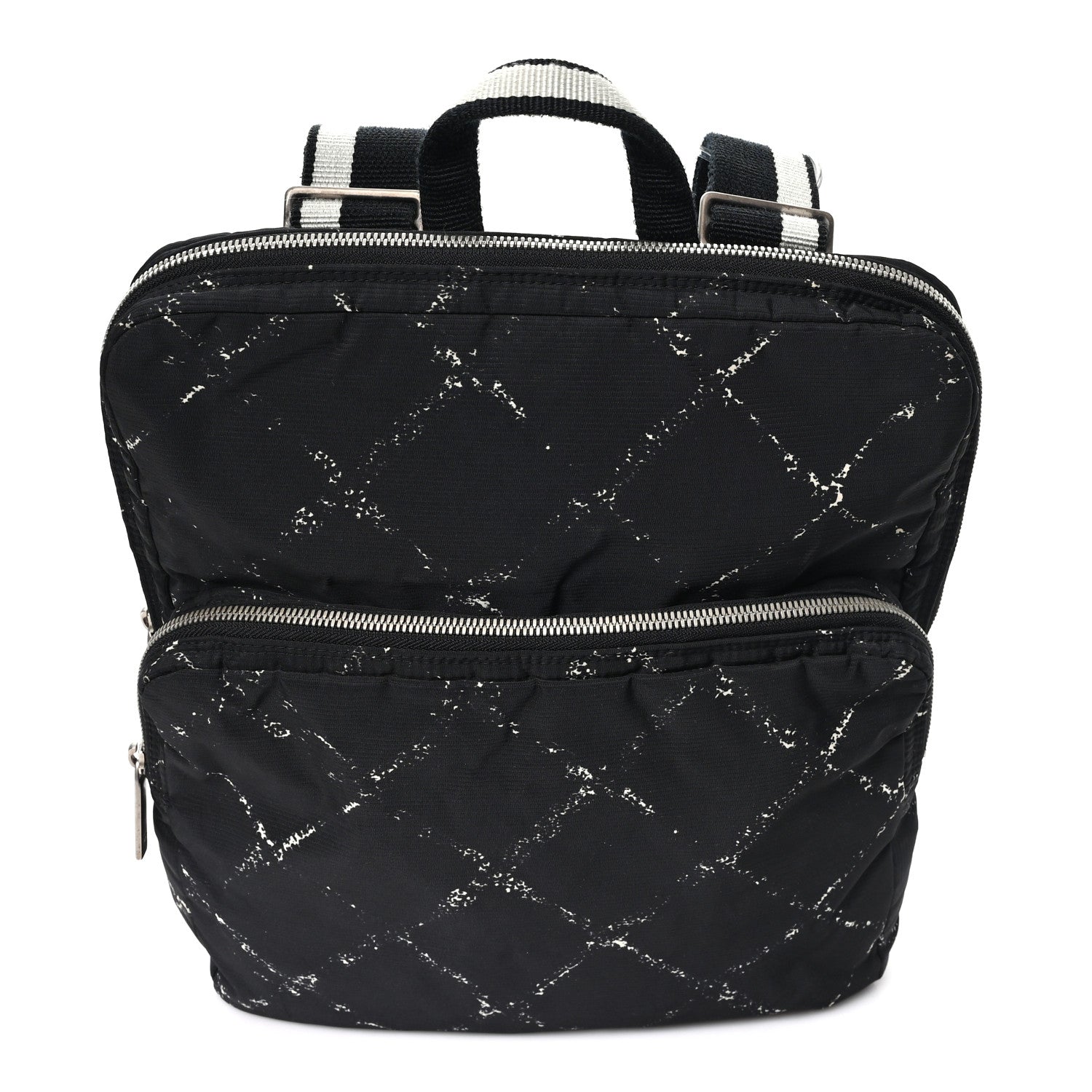 Chanel Nylon Travel Backpack Black