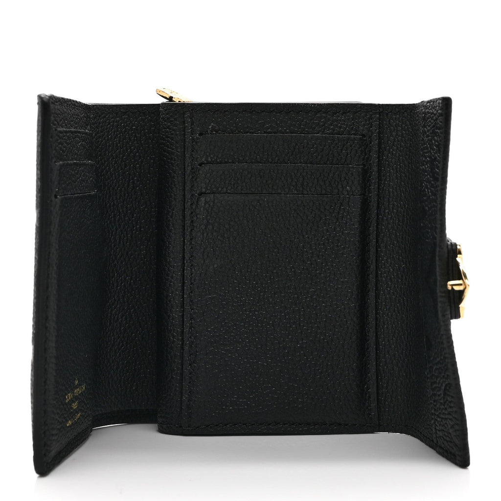 Louis Vuitton Empreinte Metis Compact Wallet Black