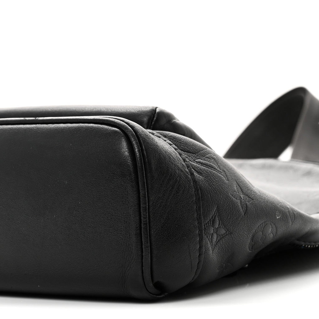 Louis Vuitton Monogram Shadow Racer Slingbag Black