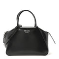 Prada Spazzolato Small Supernova Handbag Black
