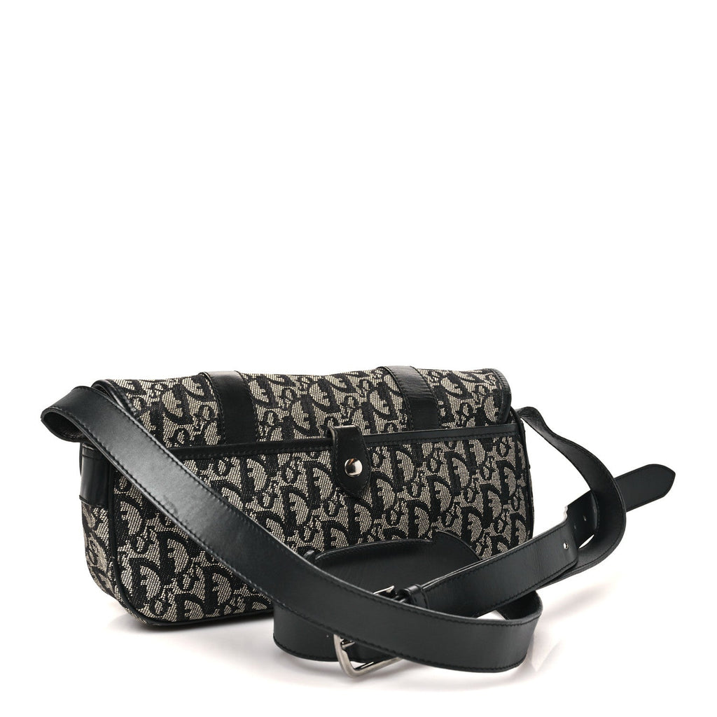 Christian Dior Monogram Messenger Black