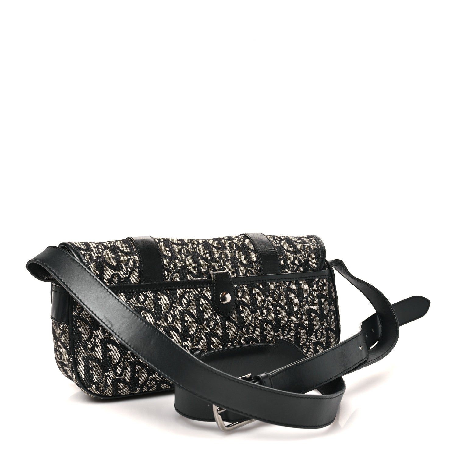 Christian Dior Monogram Messenger Black