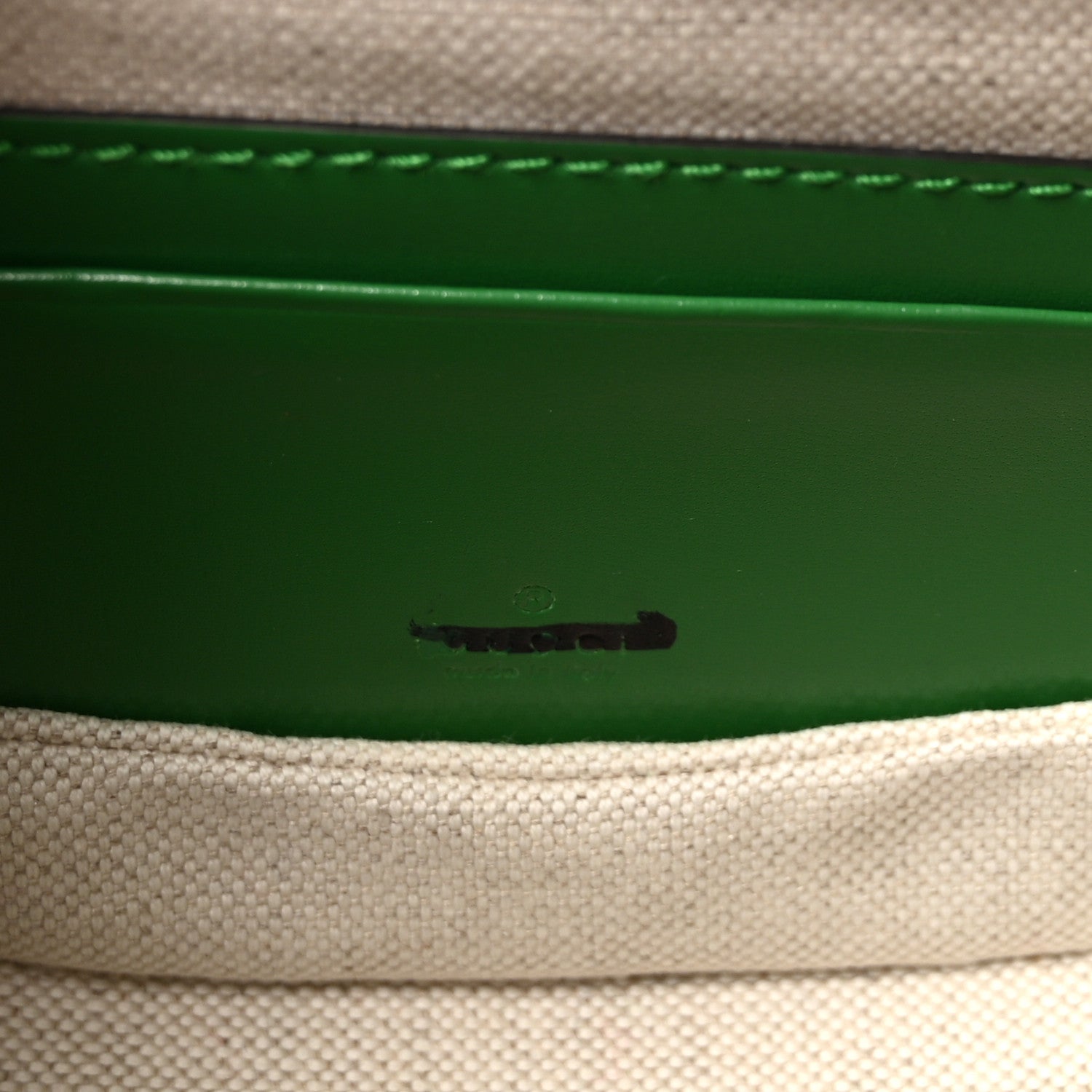 Gucci Boarded Dyana Lux Calfskin Web Small Bamboo 1947 Top Handle Bag Spring Green