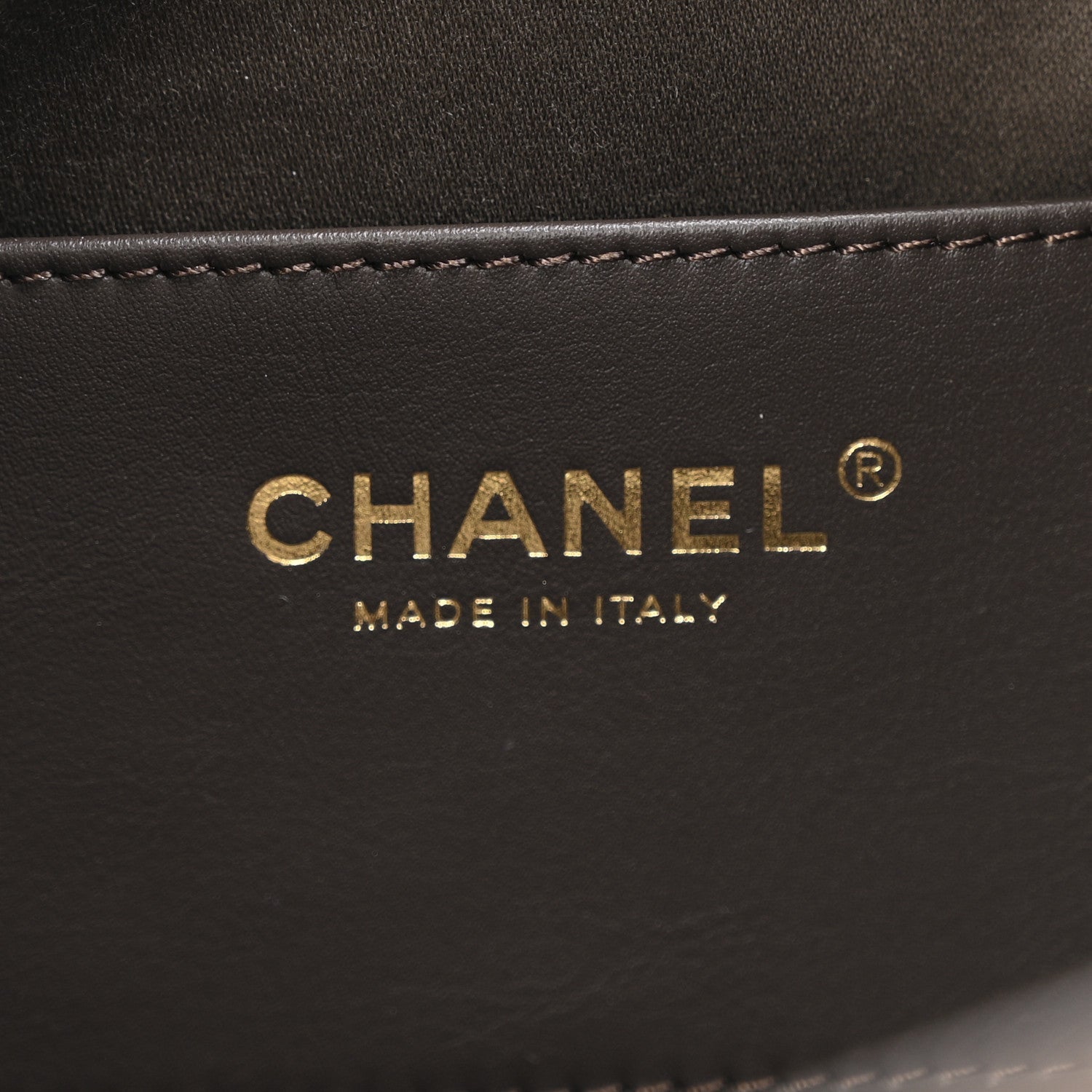 Chanel Suede Quilted Mini Chanel 25 Handbag Dark Brown
