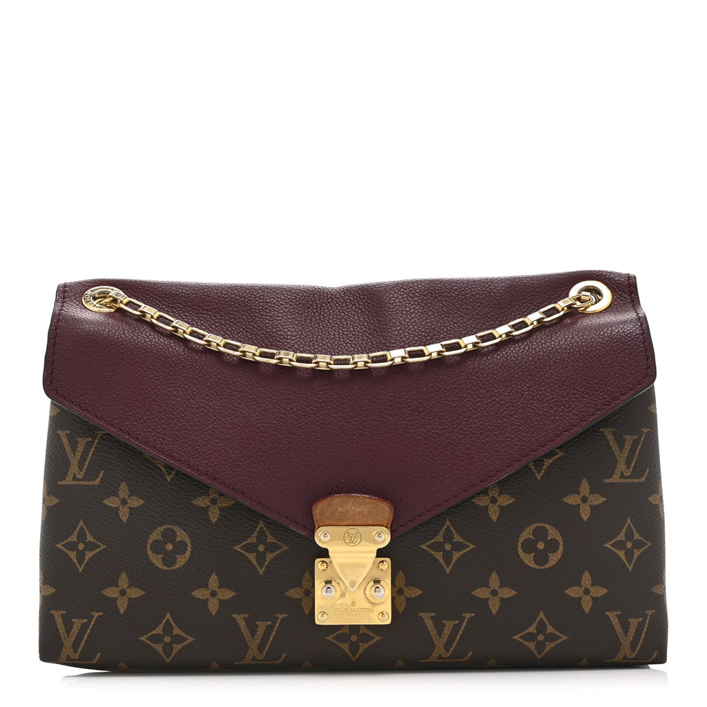 Louis Vuitton Monogram Pallas Chain Aurore