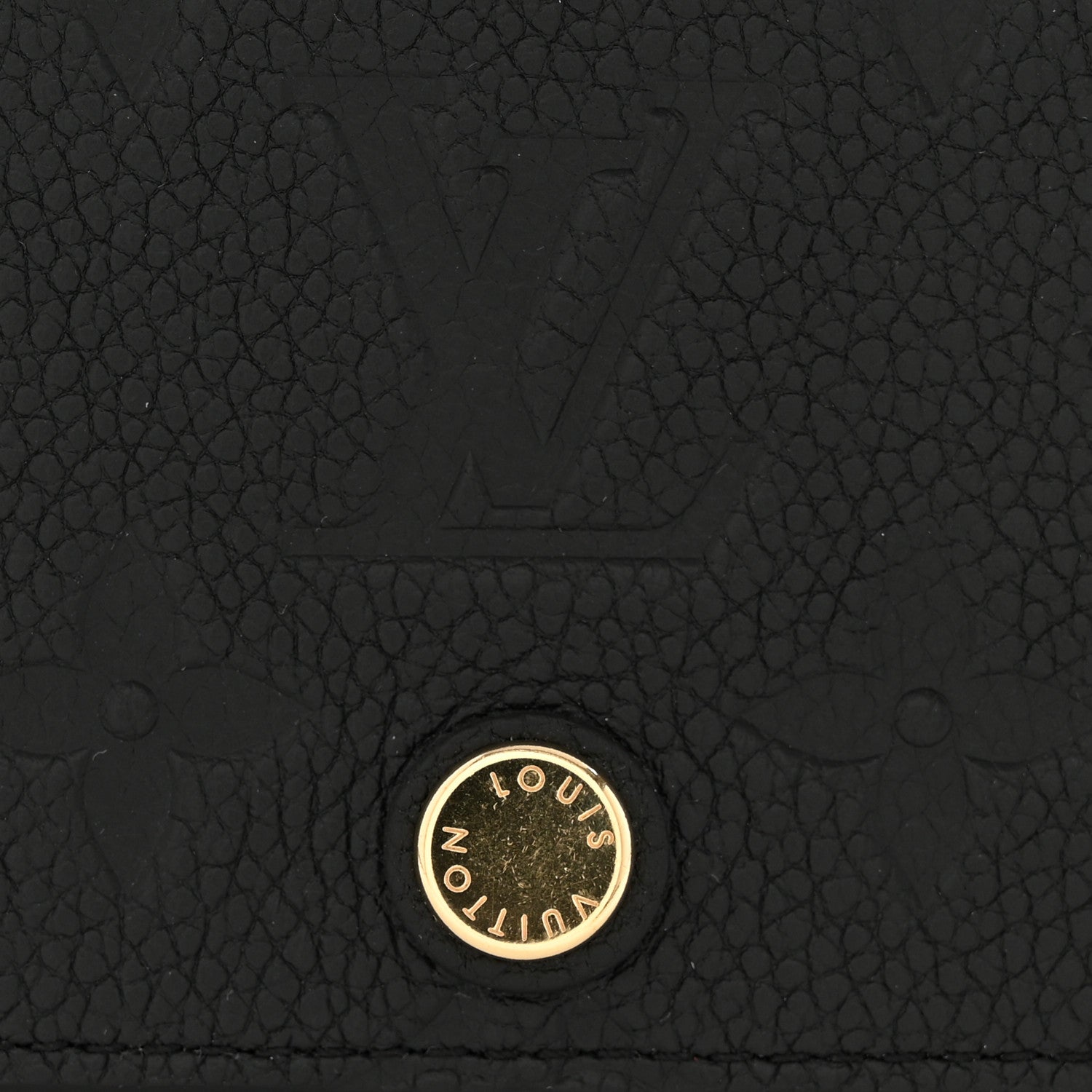 Louis Vuitton Empreinte Business Card Holder Black