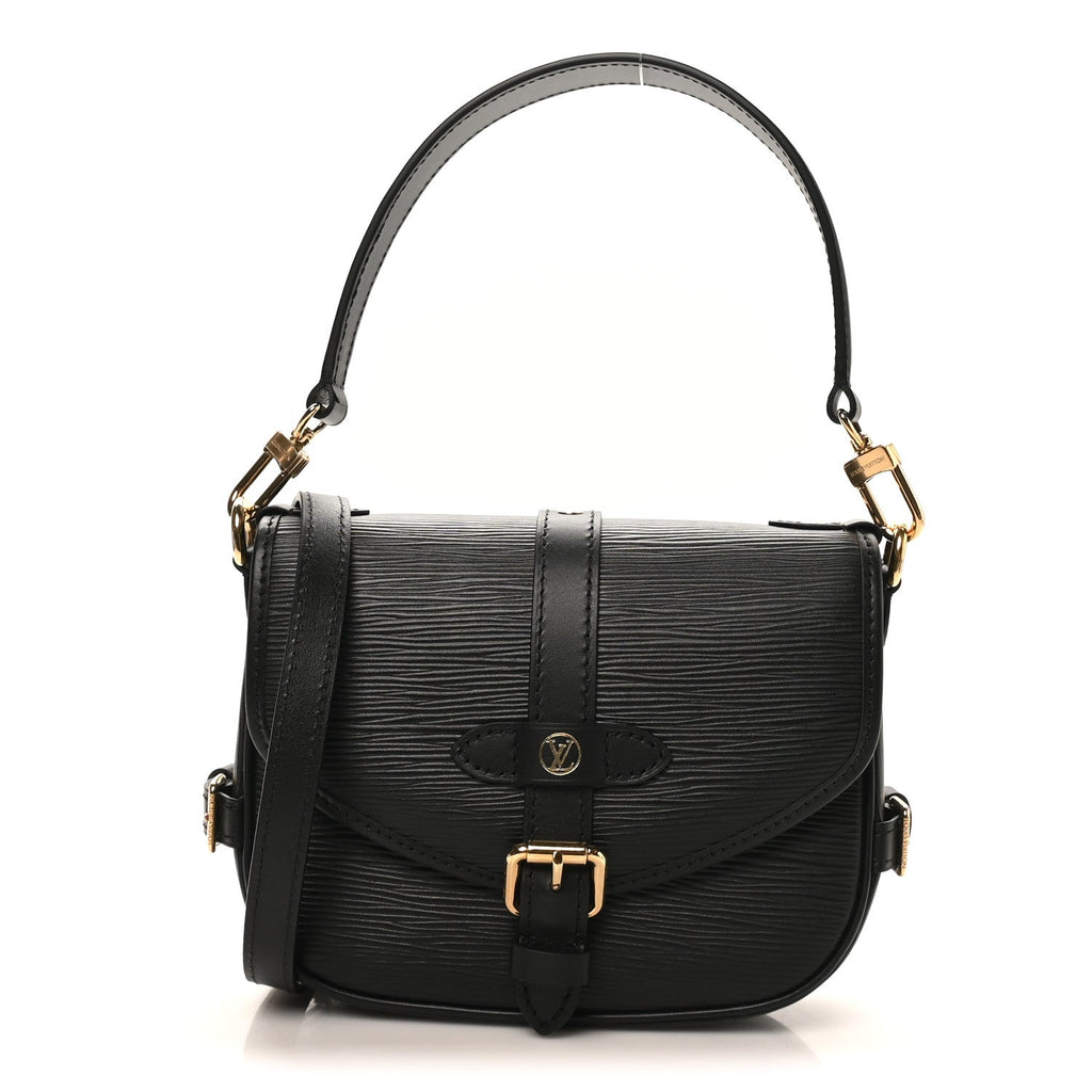 Louis Vuitton Epi Saumur BB Black