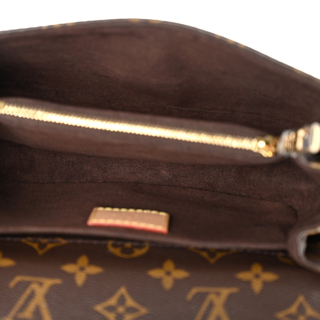Louis Vuitton Monogram Pochette Metis East West