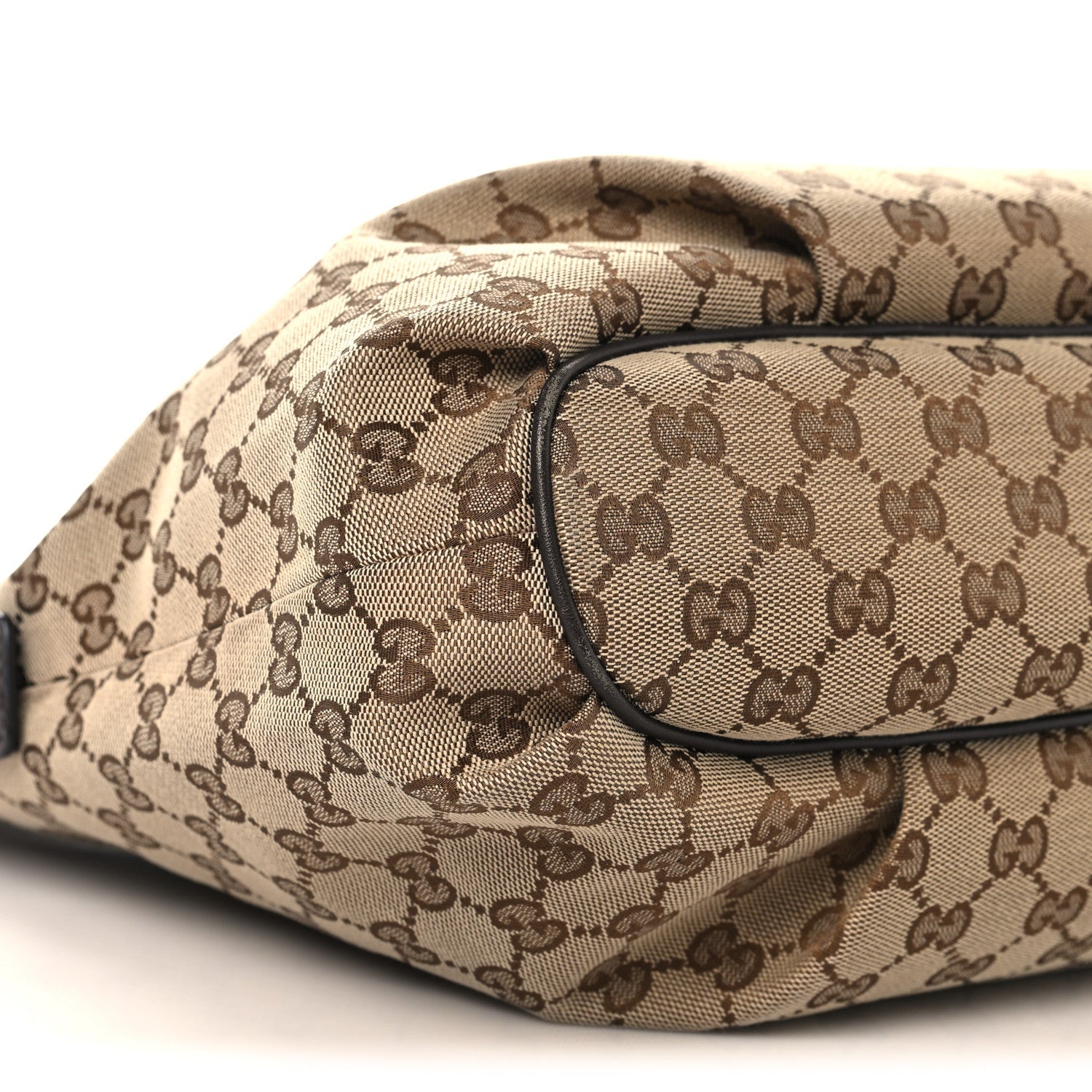Gucci Monogram Messenger Bag Dark Brown