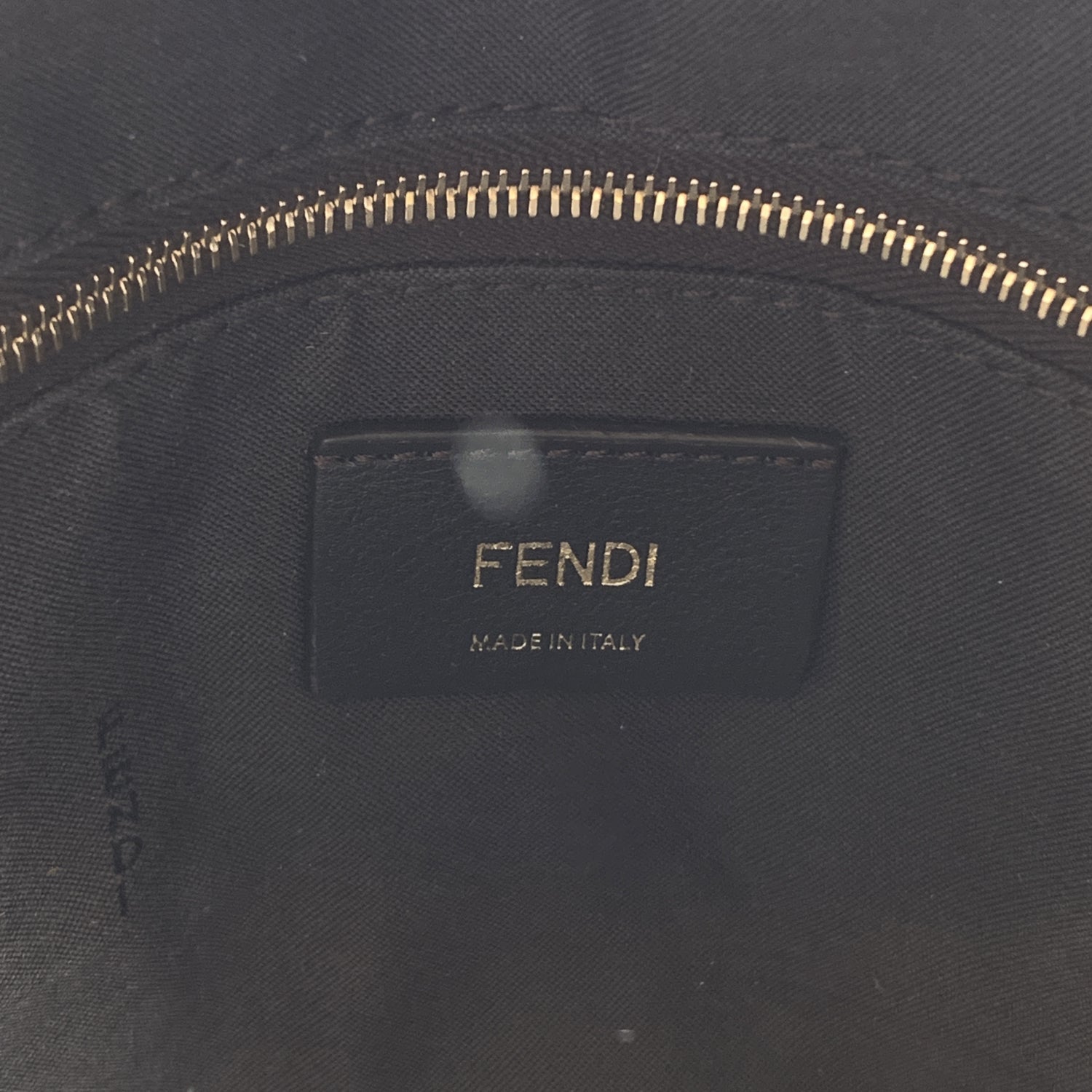 FENDI Baby Pink Velvet Ff Embossed Mini Backpack Shoulder Bag