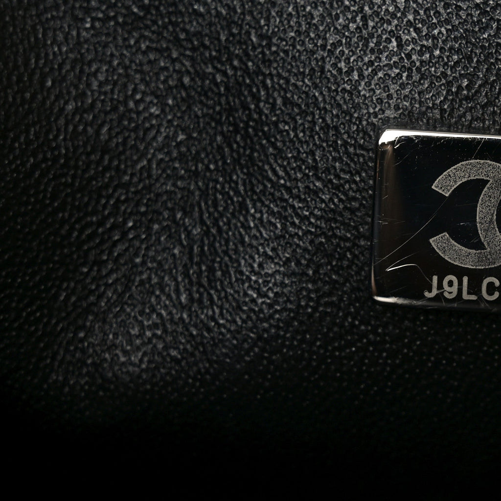 Chanel Lambskin Quilted Mini Square Flap So Black