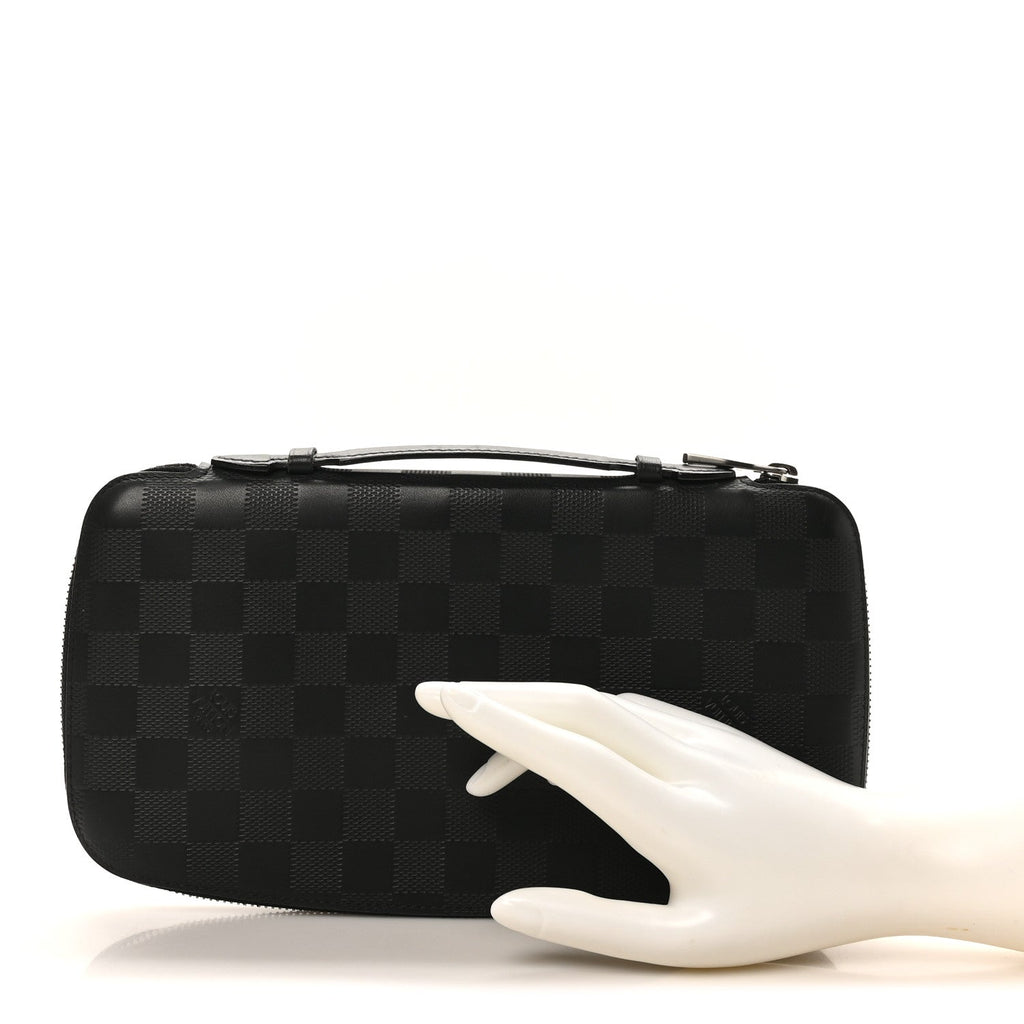 Louis Vuitton Damier Infini Atoll Wallet Onyx