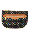 Louis Vuitton Monogram Multicolor Pochette Plate GM Black