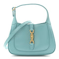 Gucci Boarded Dyana Lux Calfskin Mini Jackie 1961 Hobo Dusty Azure
