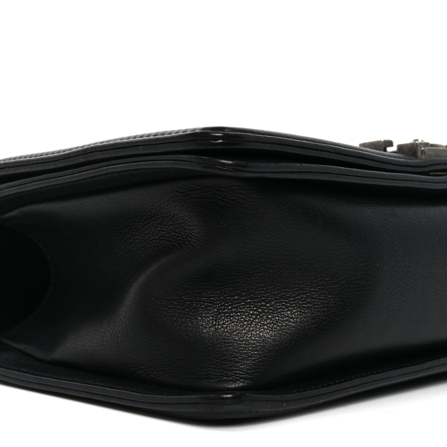 Chanel Calfskin Quilted Medium Boy Flap Black
