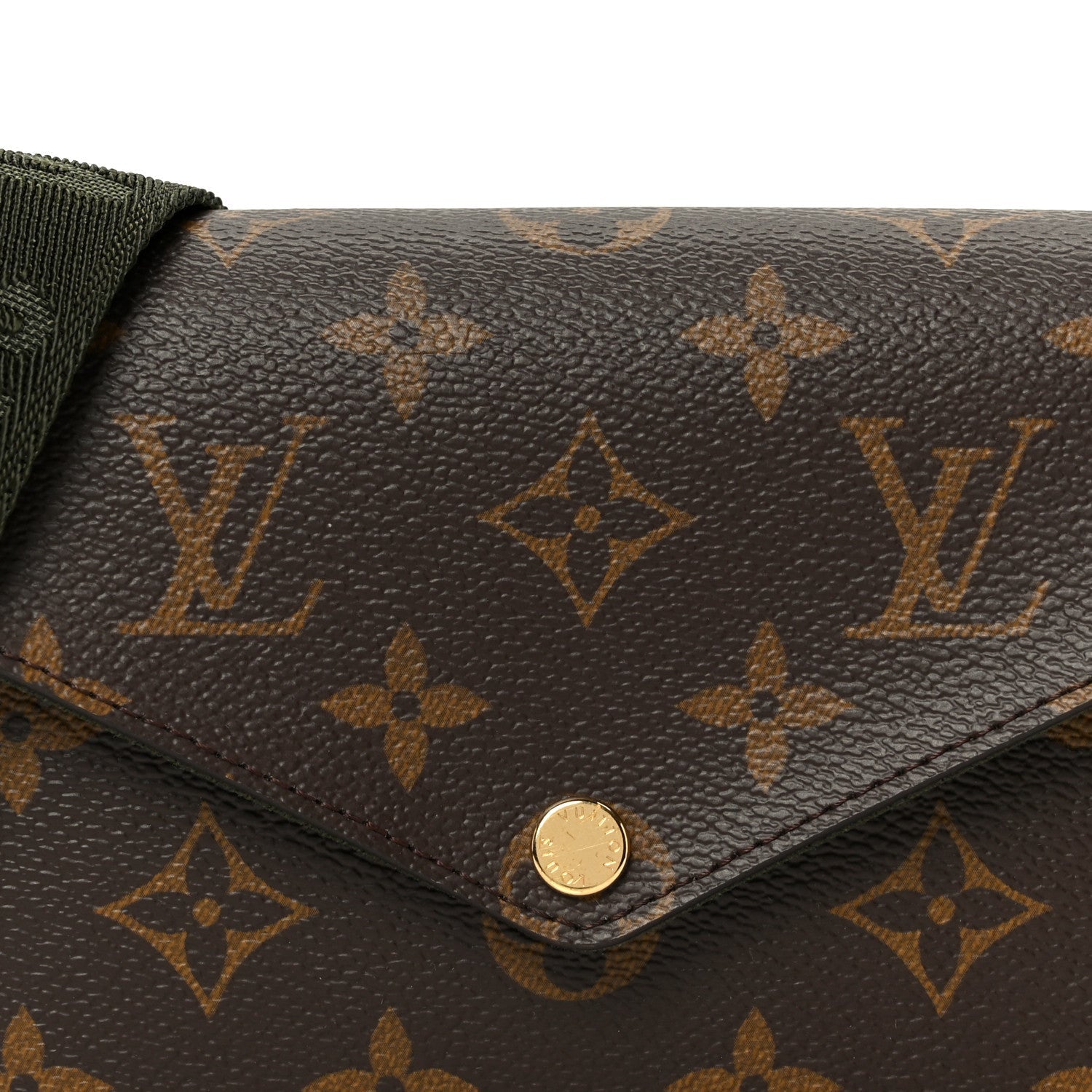 Louis Vuitton Monogram Felicie Strap & Go Kaki