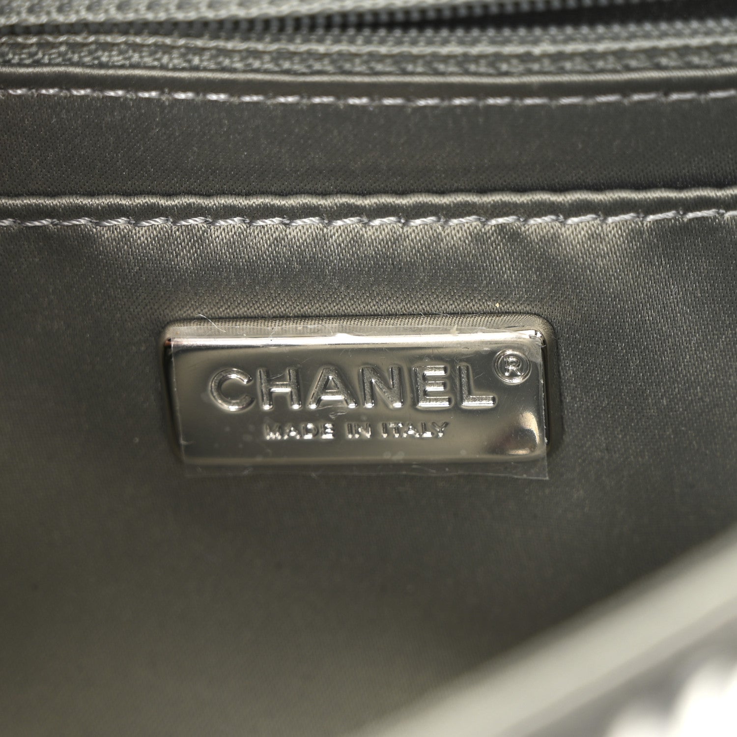 Chanel Sequin Mini Rectangular Flap Silver