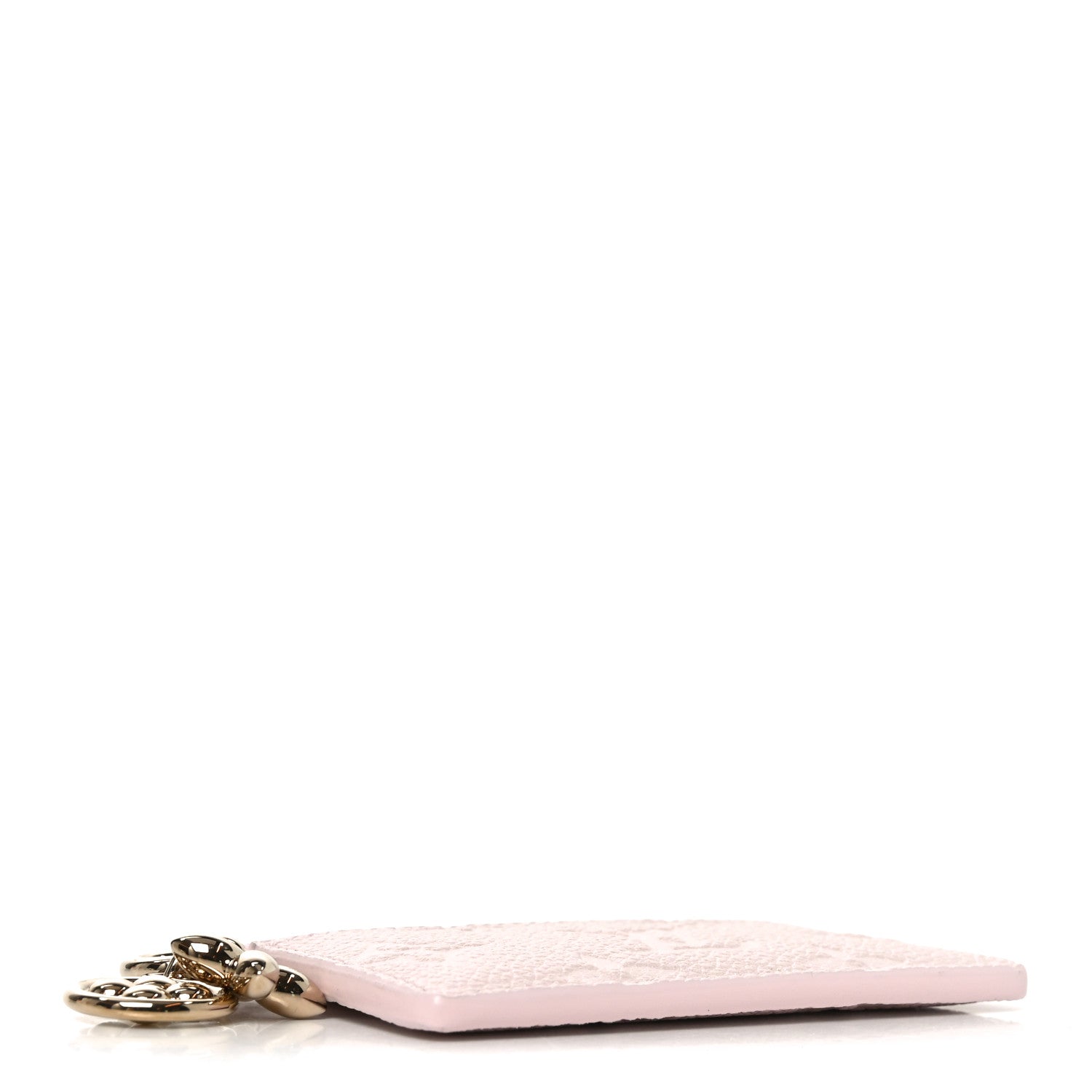 Louis Vuitton Empreinte Monogram LV Charms Card Holder Snowy Pearl
