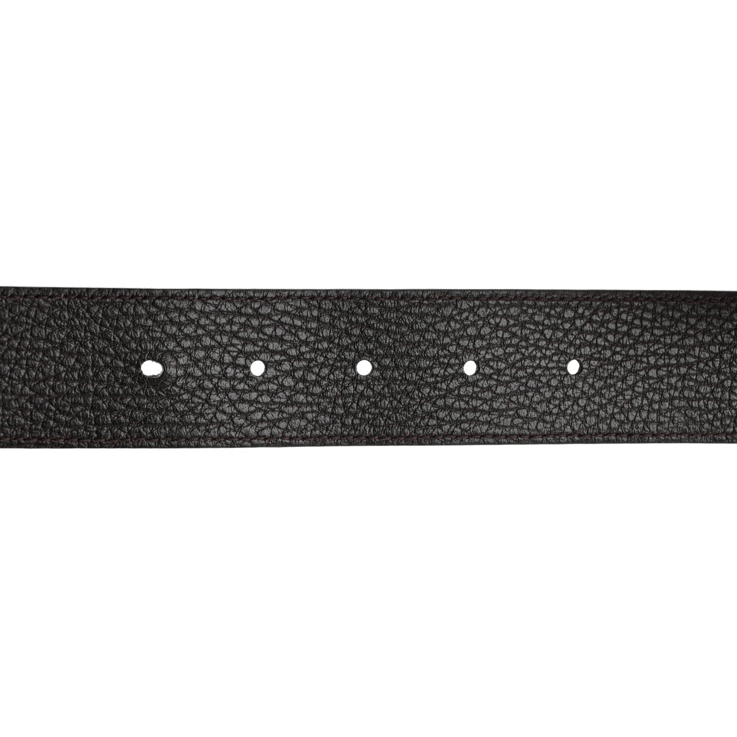 Gucci Calfskin Double G Reversible 37mm Belt 95 38 Black Cocoa