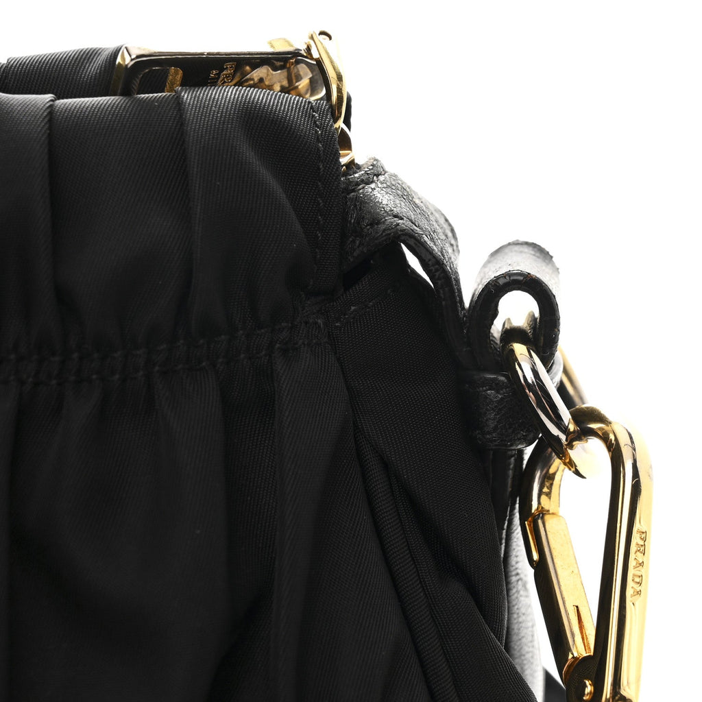 Prada Tessuto Nylon Gaufre Tote Black