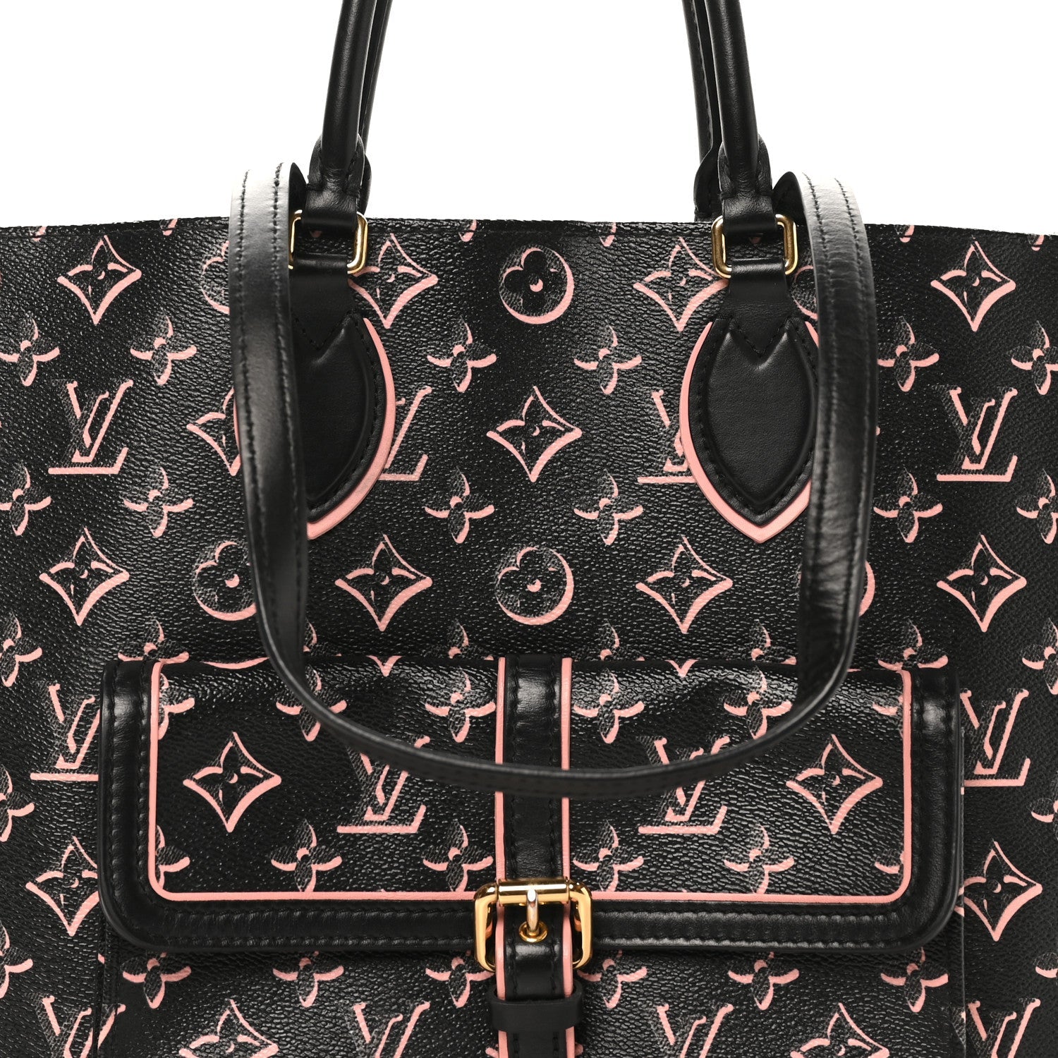 Louis Vuitton Monogram Fall for You LV Neo Onthego MM Black