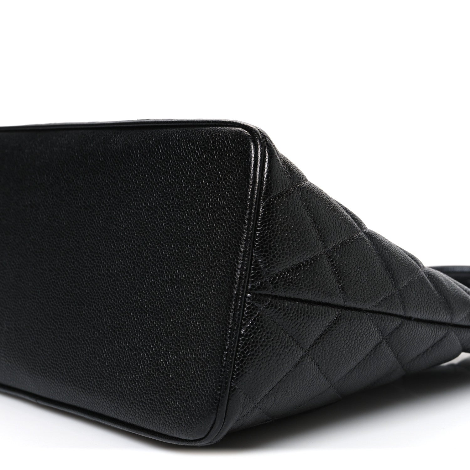 Chanel Caviar Quilted Medallion Tote Black