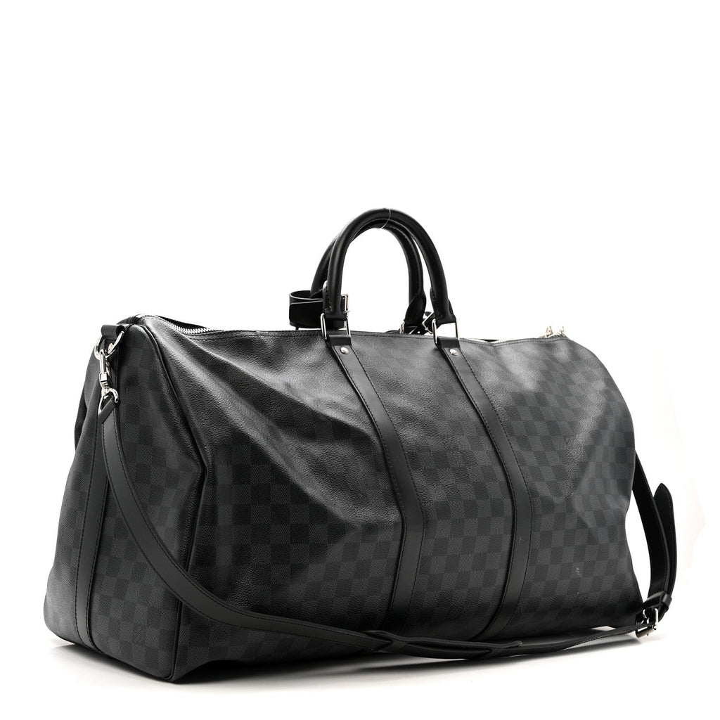 Louis Vuitton Damier Graphite Keepall Bandouliere 55