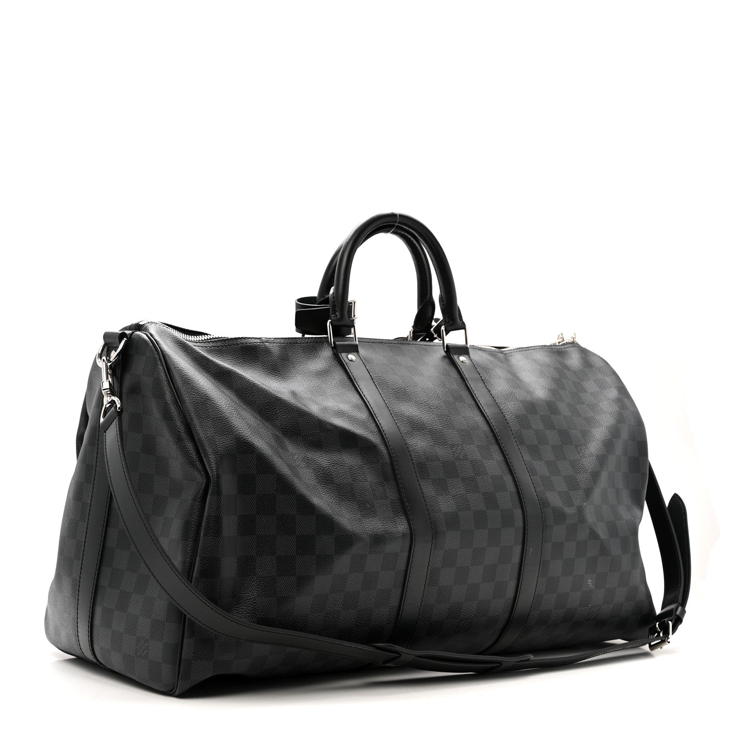 Louis Vuitton Damier Graphite Keepall Bandouliere 55