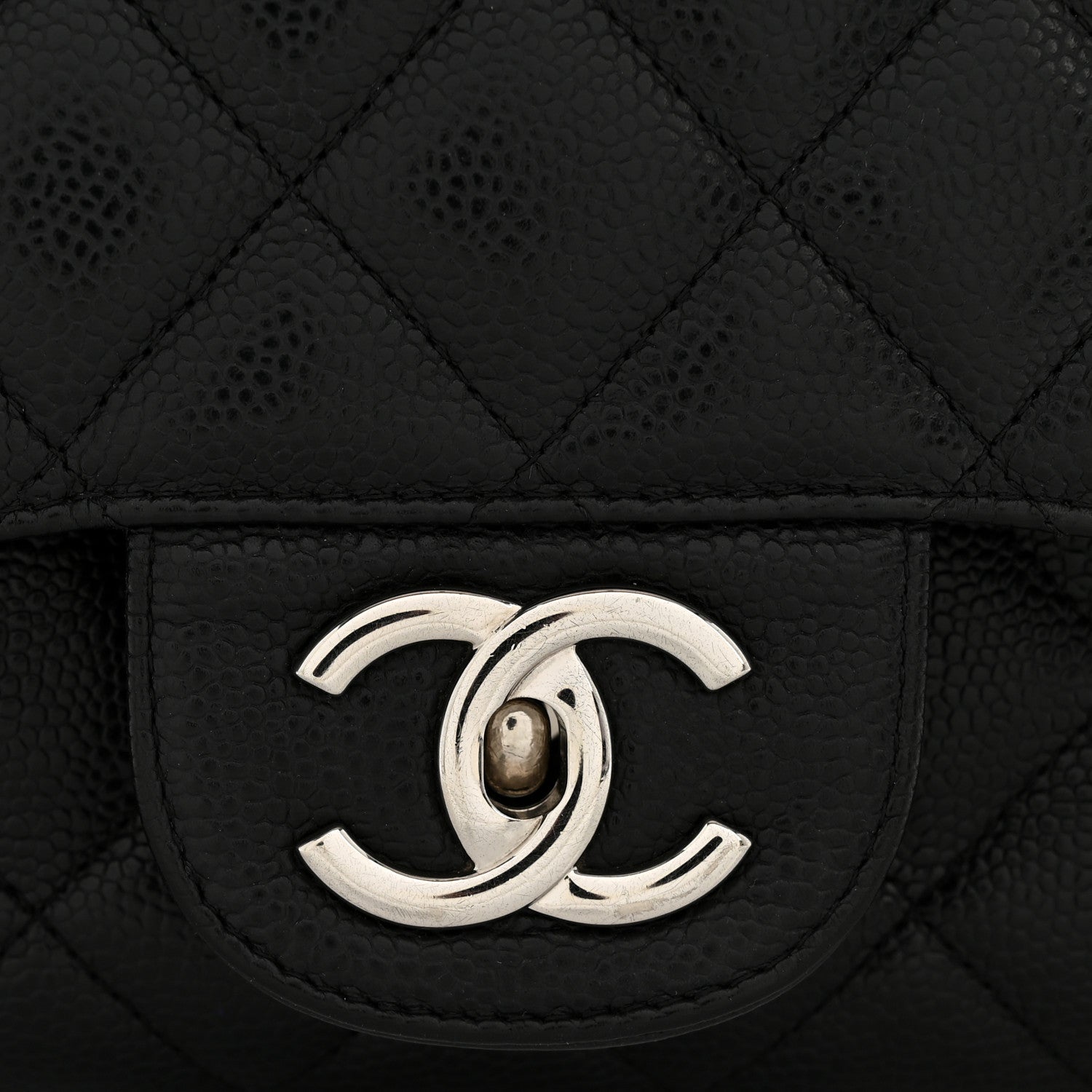 Chanel Caviar Quilted Maxi Double Flap Black