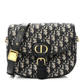 Christian Dior Oblique Medium Bobby Flap Blue
