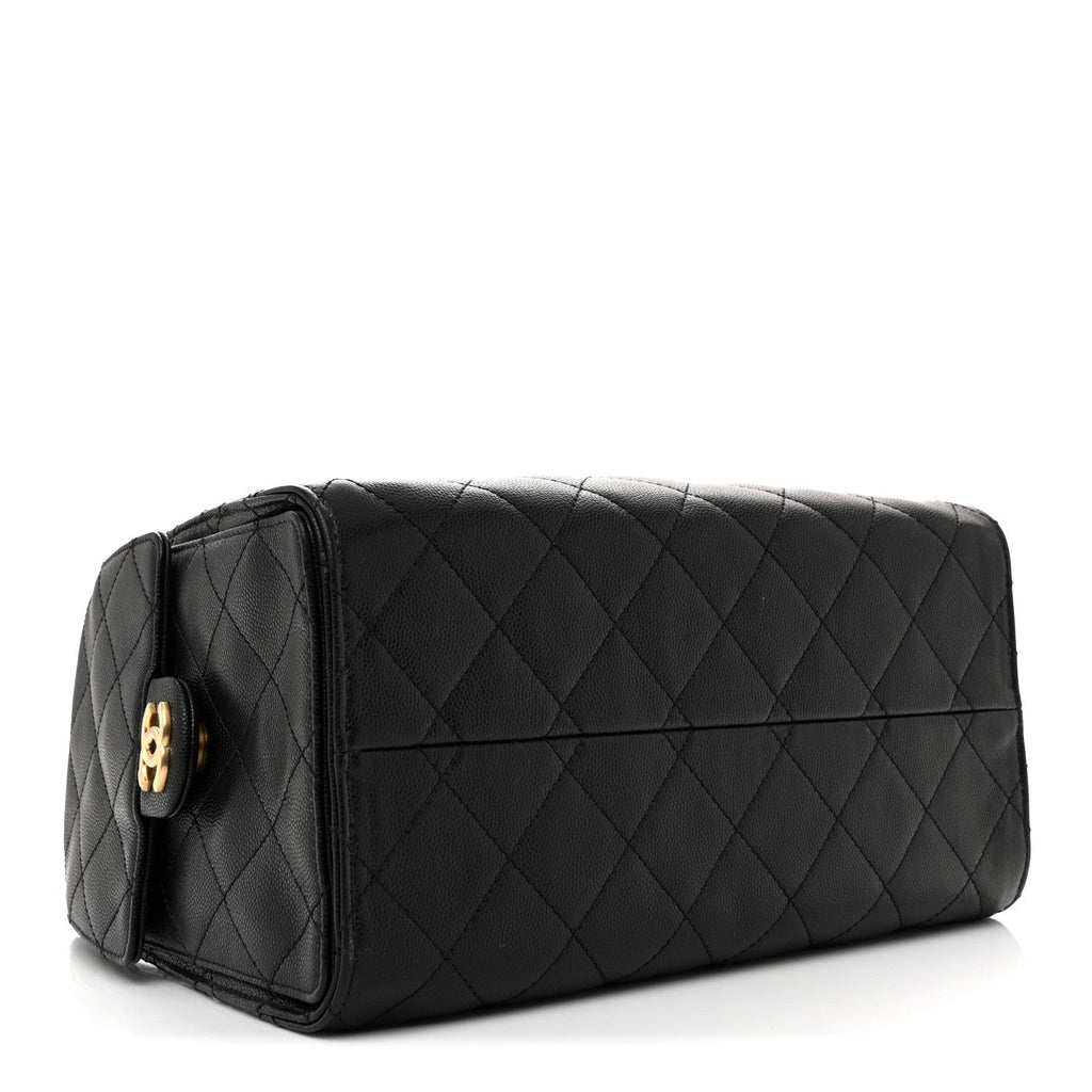 Chanel Caviar Quilted Small Chanel 25 Handbag Black