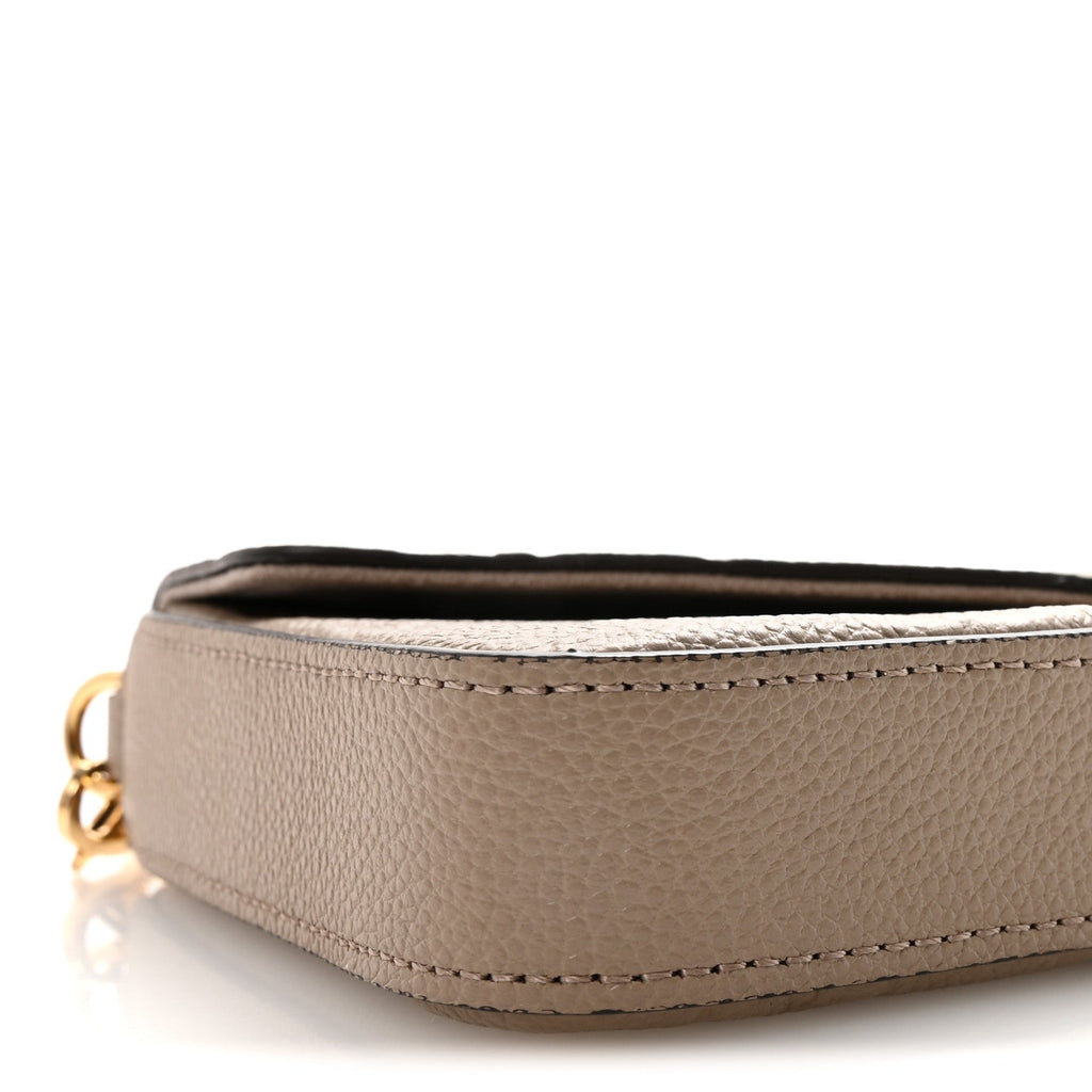 Louis Vuitton Empreinte Pochette Felicie Chain Wallet Tourterelle