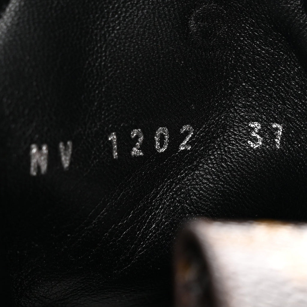 Louis Vuitton X YK Calfskin Patent Monogram Archlight Sneakers 37 Black