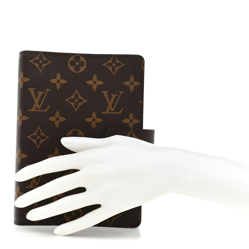 Louis Vuitton Monogram Medium Ring Agenda Cover