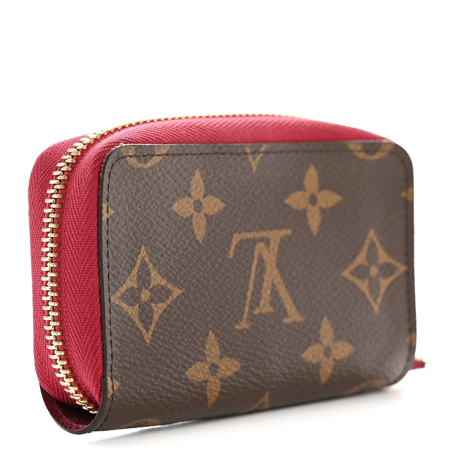 Louis Vuitton Monogram Zippy Multicartes Fuchsia