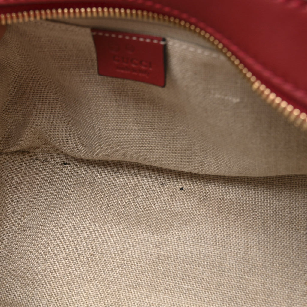 Gucci Soft Microguccissima Small Crossbody Bag Rosso