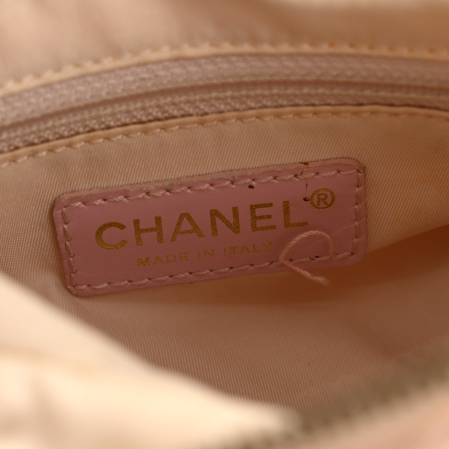 Chanel Nylon Travel Ligne Hobo Pink