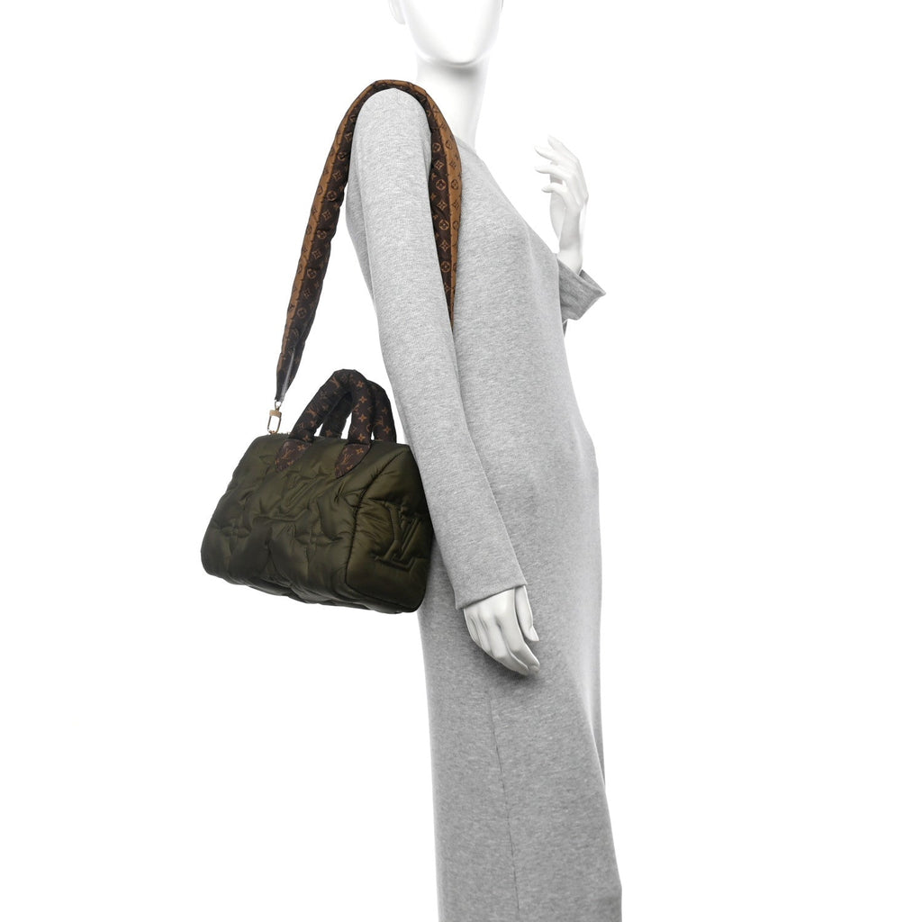 Louis Vuitton Econyl Mini Monogram Pillow Speedy Bandouliere 25 Khaki