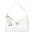 Prada Tessuto Nylon Mini Re-Edition 2000 Bag White
