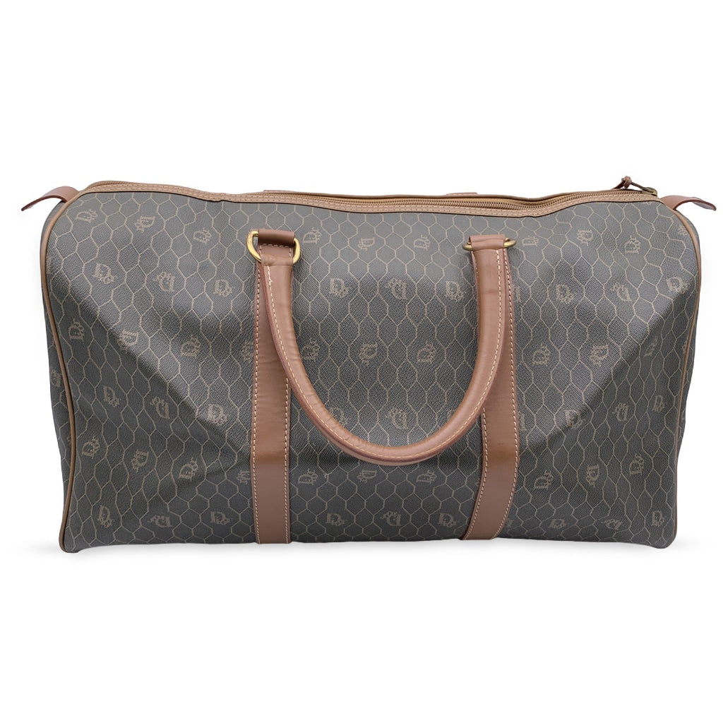 CHRISTIAN DIOR  Monogram Duffle Travel Unisex Bag Handbag