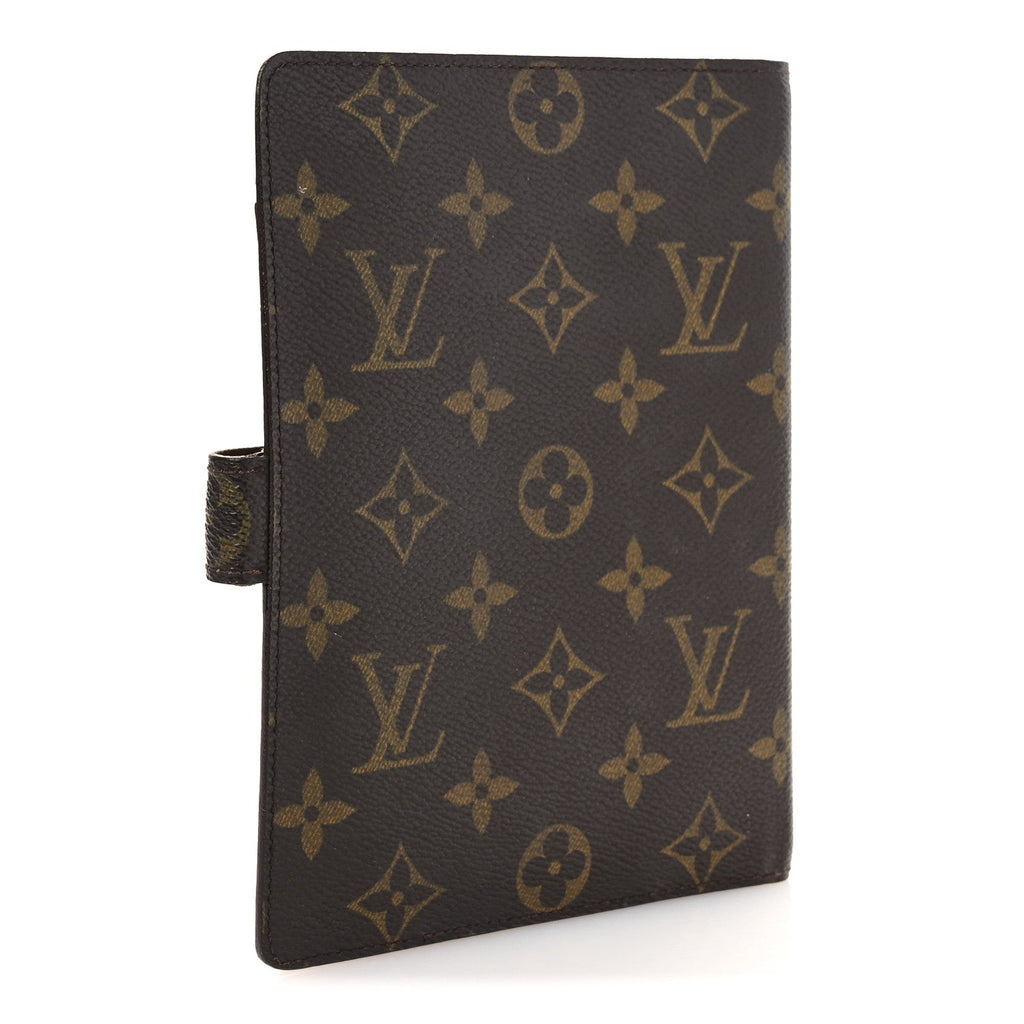 Louis Vuitton Monogram Medium Ring Agenda Cover
